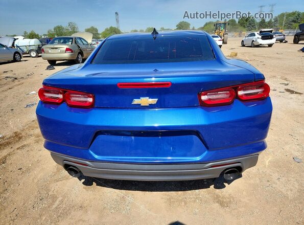 1G1FB1RX6L0107562 2020 CHEVROLET CAMARO Blue უკანა ხედი