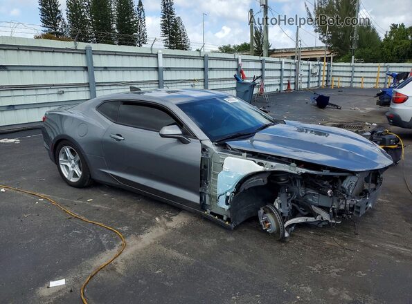 1G1FB1RX6M0127733 2021 CHEVROLET CAMARO Silver Front right