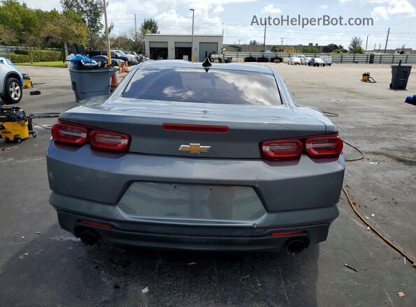 1G1FB1RX6M0127733 2021 CHEVROLET CAMARO Silver Rear view