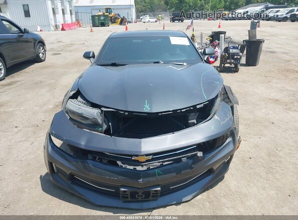 1G1FB1RX7H0144045 2017 CHEVROLET CAMARO Серый Вид задней части салона