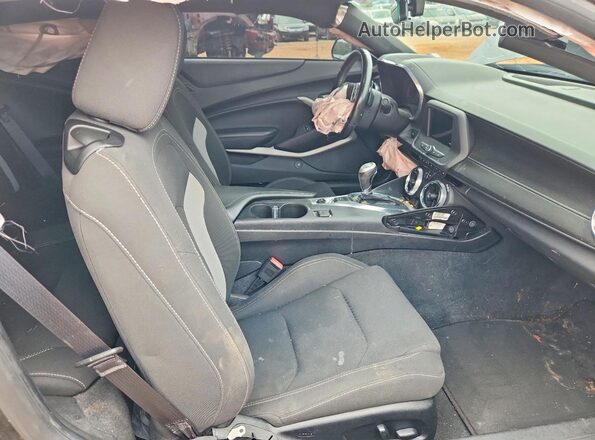 1G1FB1RX7K0131576 2019 CHEVROLET CAMARO Black Widok tylnych siedzeń