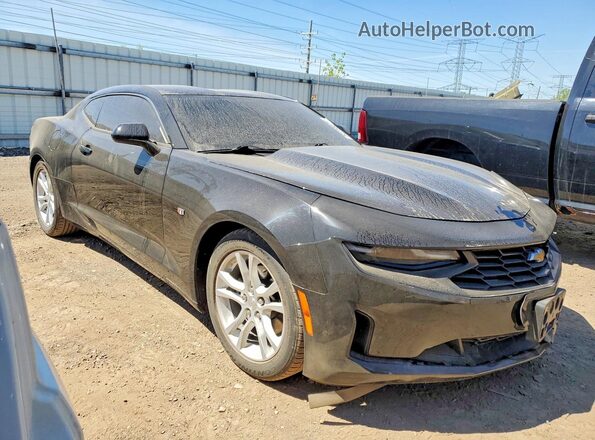 1G1FB1RX7K0158129 2019 CHEVROLET CAMARO Black Передня права чверть