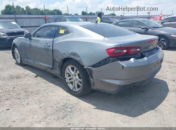1G1FB1RX8K0118237 2019 CHEVROLET CAMARO Gray Задня ліва чверть