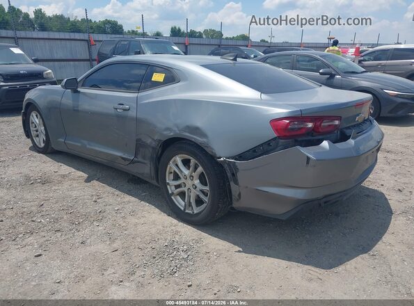 1G1FB1RX8K0118237 2019 CHEVROLET CAMARO Gray Вид спереду