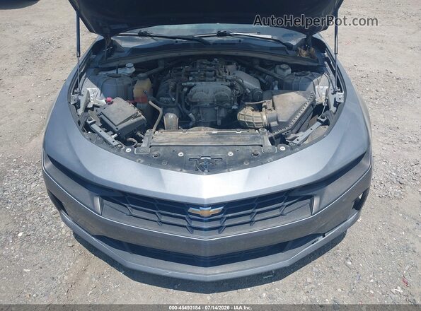 1G1FB1RX8K0118237 2019 CHEVROLET CAMARO Gray Вид ззаду