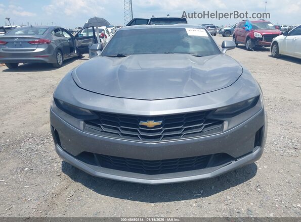 1G1FB1RX8K0118237 2019 CHEVROLET CAMARO Gray Вид щитка приладів