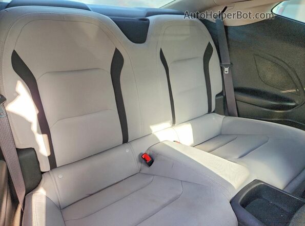 1G1FB1RX9L0115073 2020 CHEVROLET CAMARO Gray უკანა სავარძლების ხედი