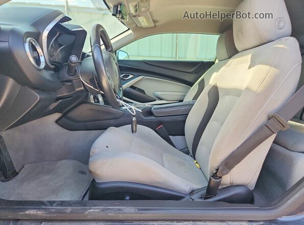 1G1FB1RX9L0115073 2020 CHEVROLET CAMARO Gray წინა სალონის ხედი