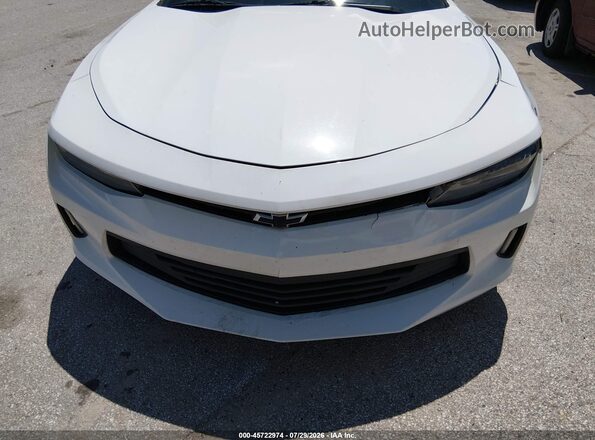 1G1FB1RXXJ0148399 2018 CHEVROLET CAMARO Белый Вид щитка приборов