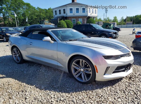 1G1FB3DS1J0155796 2018 CHEVROLET CAMARO Silver Front right