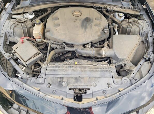 1G1FB3DS1K0109810 2019 CHEVROLET CAMARO Черный Вид задней части салона