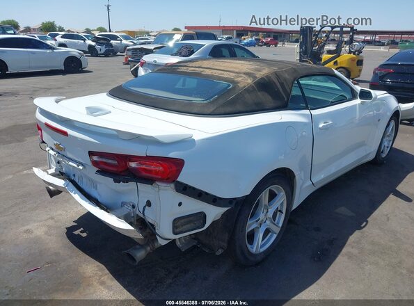 1G1FB3DS1K0154018 2019 CHEVROLET CAMARO White Задня права чверть