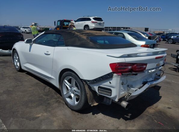 1G1FB3DS1K0154018 2019 CHEVROLET CAMARO White Задня ліва чверть