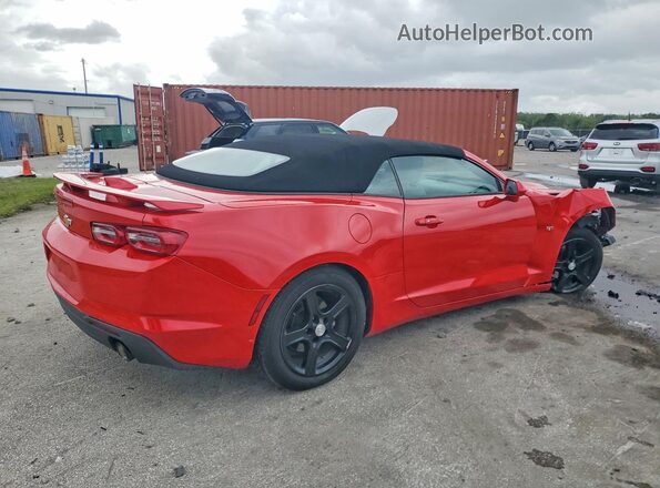 1G1FB3DS5L0109777 2020 CHEVROLET CAMARO Red Задня права чверть