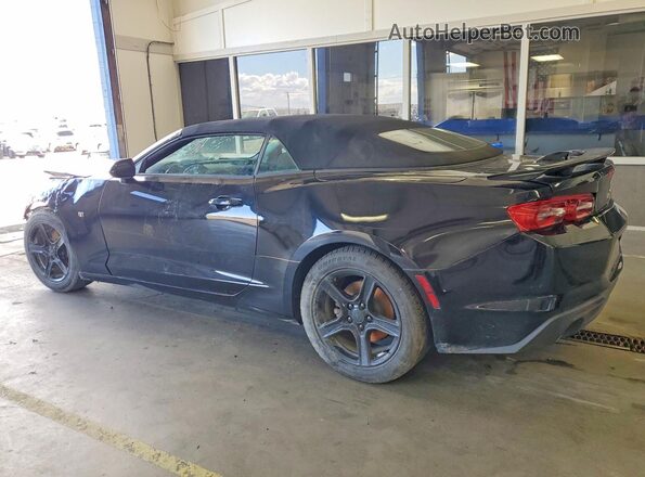 1G1FB3DS8L0106727 2020 CHEVROLET CAMARO Black Trasero izquierdo