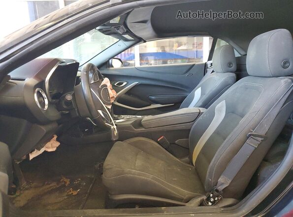 1G1FB3DS8L0106727 2020 CHEVROLET CAMARO Black Vista interior delantera
