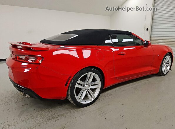 1G1FB3DSXH0112942 2017 CHEVROLET CAMARO Red Trasero derecho