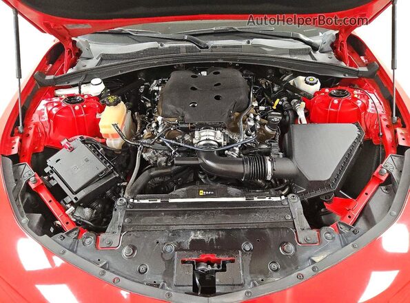 1G1FB3DSXH0112942 2017 CHEVROLET CAMARO Red Vista interior trasera