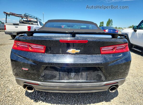 1G1FB3DSXH0197300 2017 CHEVROLET CAMARO Черный Вид сзади