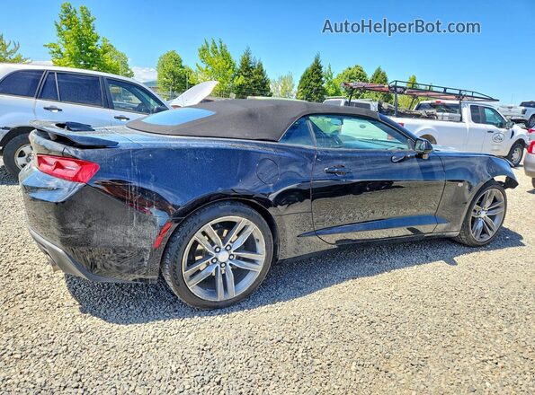 1G1FB3DSXH0197300 2017 CHEVROLET CAMARO Черный Задняя правая четверть