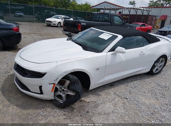 1G1FB3DSXK0156074 2019 CHEVROLET CAMARO White წინა ხედი