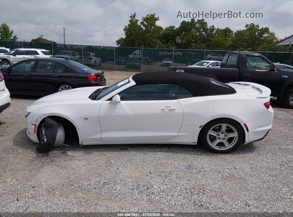 1G1FB3DSXK0156074 2019 CHEVROLET CAMARO White სალონის 360-გრადუსიანი ხედი