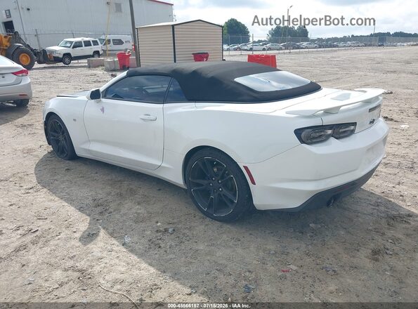 1G1FB3DSXL0146047 2020 CHEVROLET CAMARO White Rear left