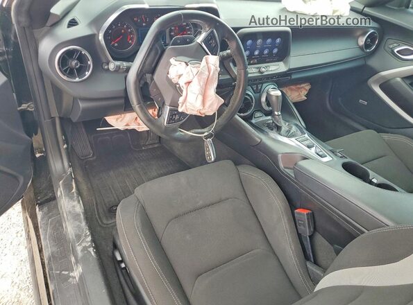 1G1FB3DSXR0106317 2024 CHEVROLET CAMARO Черный Вид панели приборов