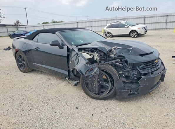 1G1FB3DSXR0106317 2024 CHEVROLET CAMARO Черный Передняя правая четверть