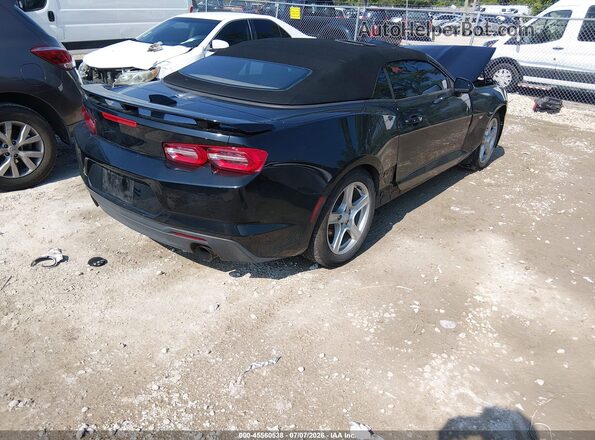 1G1FB3DX0L0102120 2020 CHEVROLET CAMARO Черный Задняя правая четверть