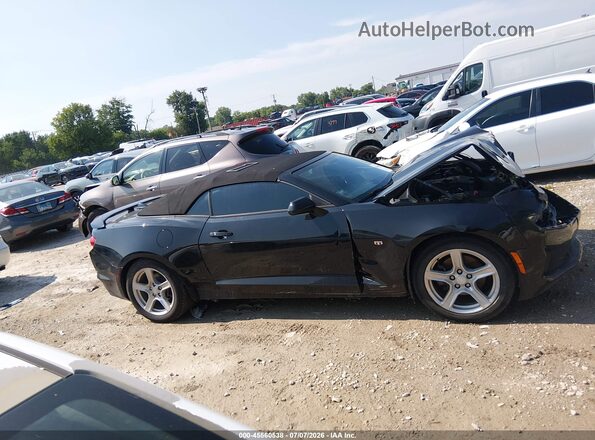 1G1FB3DX0L0102120 2020 CHEVROLET CAMARO Черный Вид задней части салона