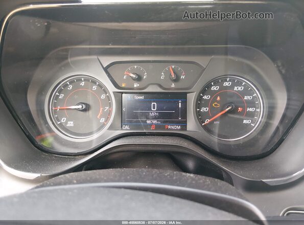 1G1FB3DX0L0102120 2020 CHEVROLET CAMARO Черный Вид задних сидений
