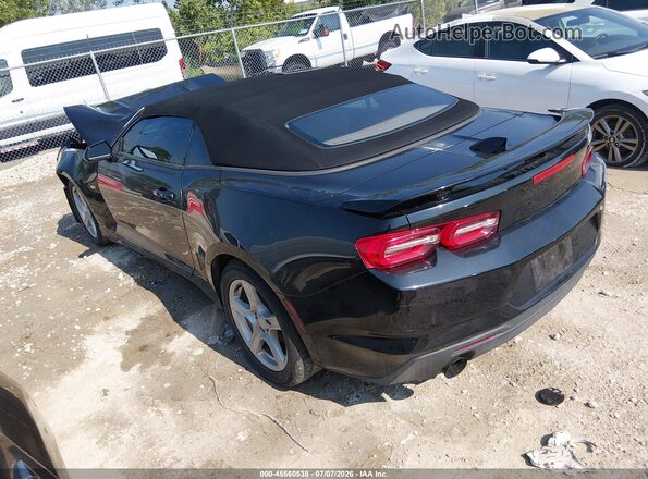 1G1FB3DX0L0102120 2020 CHEVROLET CAMARO Черный Задняя левая четверть