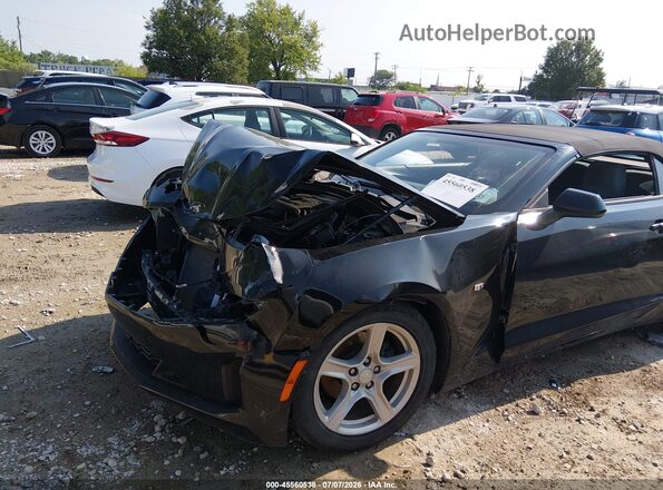 1G1FB3DX0L0102120 2020 CHEVROLET CAMARO Черный Вид спереди