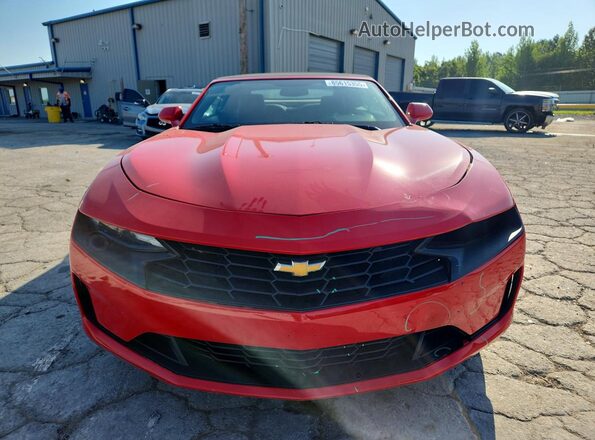 1G1FB3DX1L0111733 2020 CHEVROLET CAMARO Red Front view