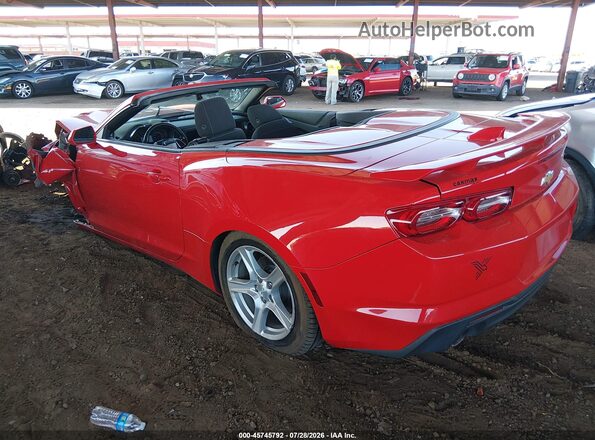 1G1FB3DX1P0156421 2023 CHEVROLET CAMARO Red უკანა მარცხენა