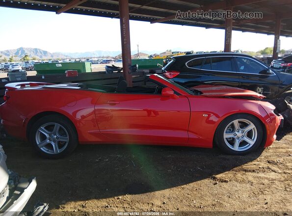 1G1FB3DX1P0156421 2023 CHEVROLET CAMARO Red უკანა სალონის ხედი