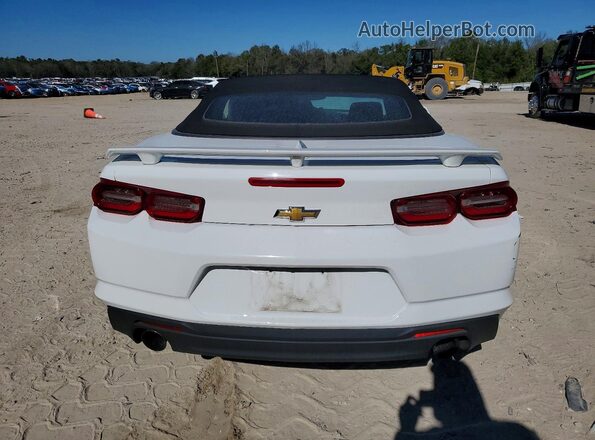 1G1FB3DX3P0133710 2023 CHEVROLET CAMARO White Հետևի տեսք