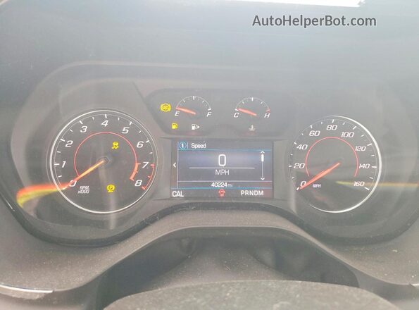 1G1FB3DX3P0133710 2023 CHEVROLET CAMARO White Սարքավորումների վահանակի տեսք
