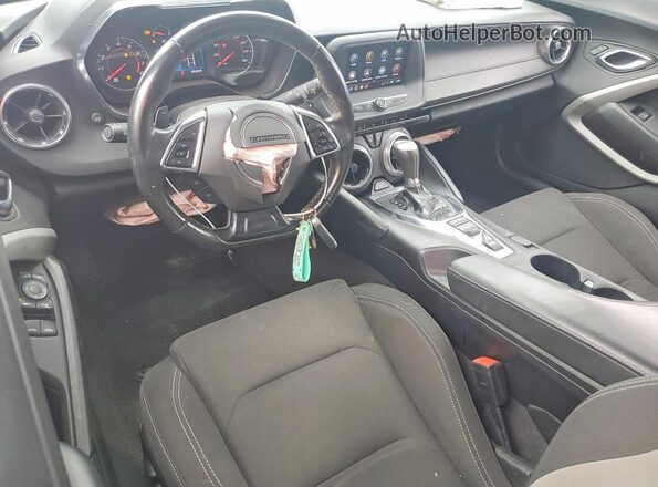 1G1FB3DX3P0133710 2023 CHEVROLET CAMARO White Առջևի վահանակի տեսք