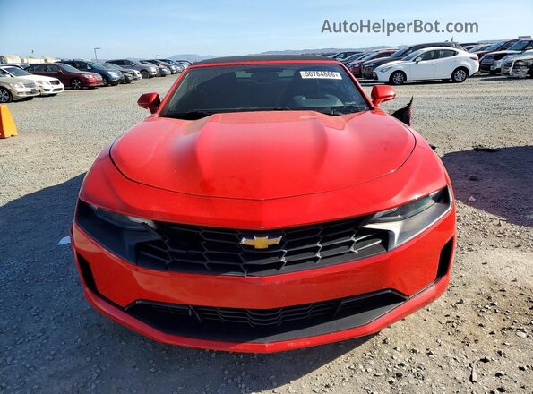 1G1FB3DX7L0134191 2020 CHEVROLET CAMARO Red Vista frontal