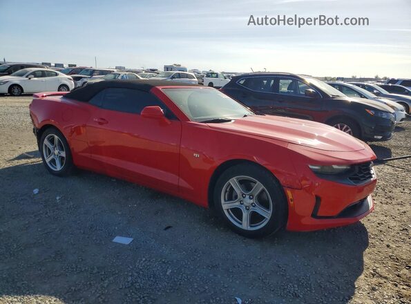1G1FB3DX7L0134191 2020 CHEVROLET CAMARO Red Delantero derecho