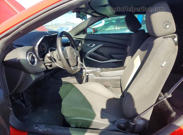 1G1FB3DX7L0134191 2020 CHEVROLET CAMARO Red Vista interior delantera