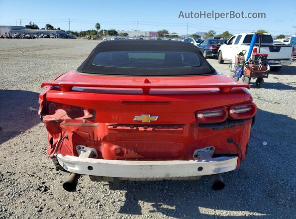 1G1FB3DX7L0134191 2020 CHEVROLET CAMARO Red Vista trasera