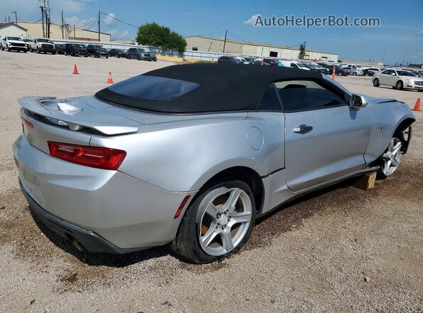 1G1FB3DX9J0112271 2018 CHEVROLET CAMARO Silver Հետևի աջ
