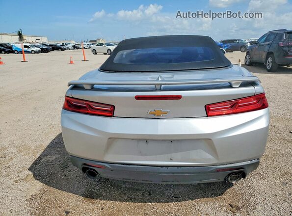1G1FB3DX9J0112271 2018 CHEVROLET CAMARO Silver Հետևի տեսք