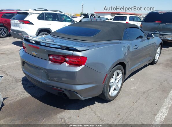 1G1FB3DX9L0132748 2020 CHEVROLET CAMARO Gray Tył prawy