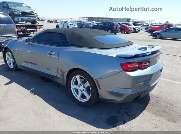 1G1FB3DX9L0132748 2020 CHEVROLET CAMARO Gray Tył lewy