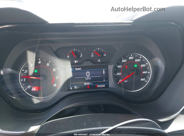 1G1FB3DX9L0132748 2020 CHEVROLET CAMARO Gray Widok tylnych siedzeń