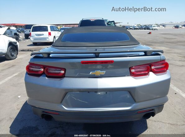 1G1FB3DX9L0132748 2020 CHEVROLET CAMARO Gray 